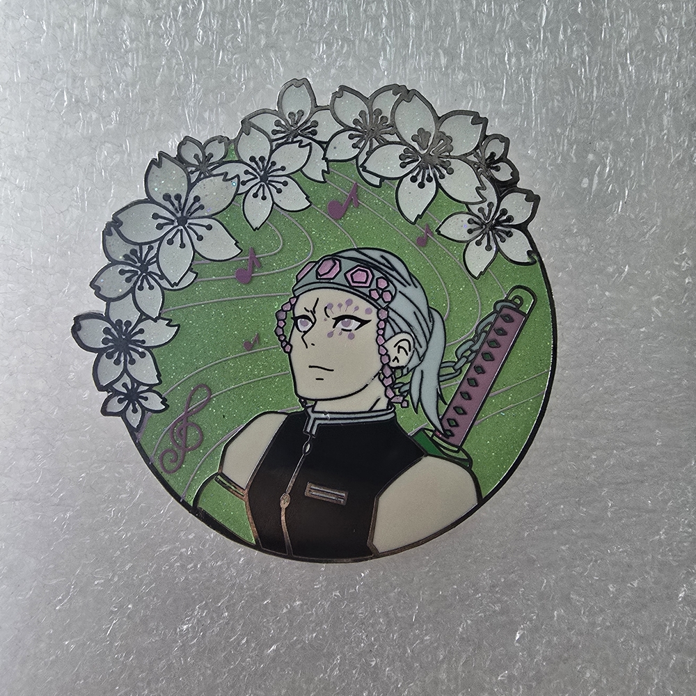 Demon Slayer Kimetsu No Yaiba KNY Anime Uzui Tengen Hashira Sound Pillar pin